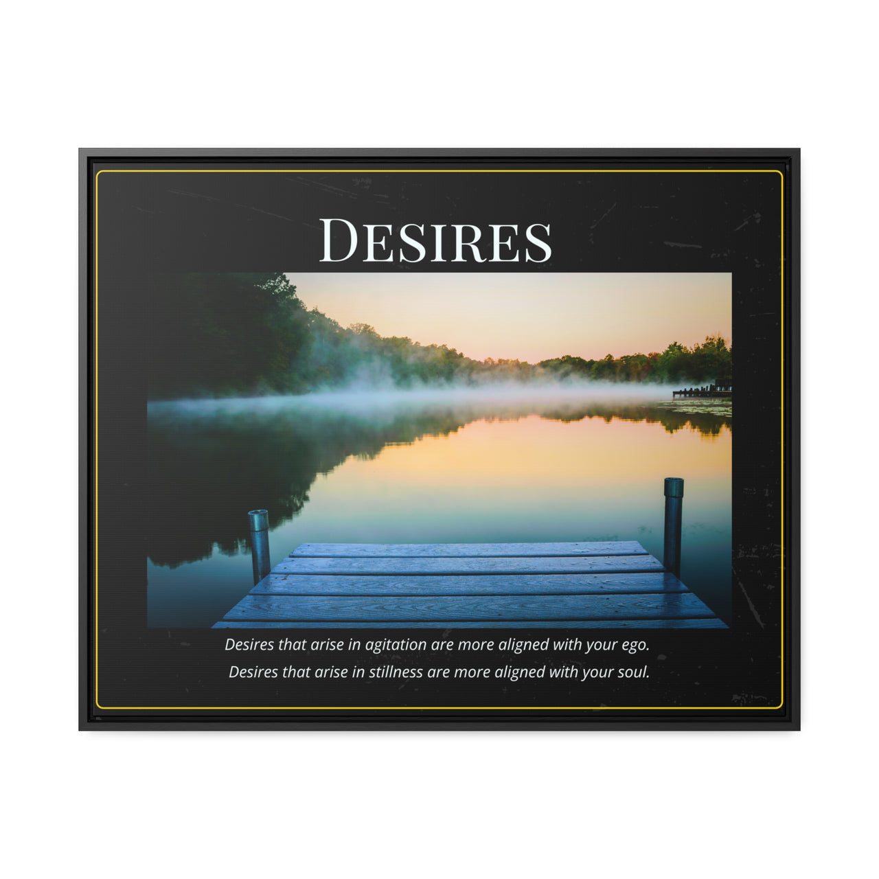 Desires: Gallery Canvas Wrap, Horizontal Frame