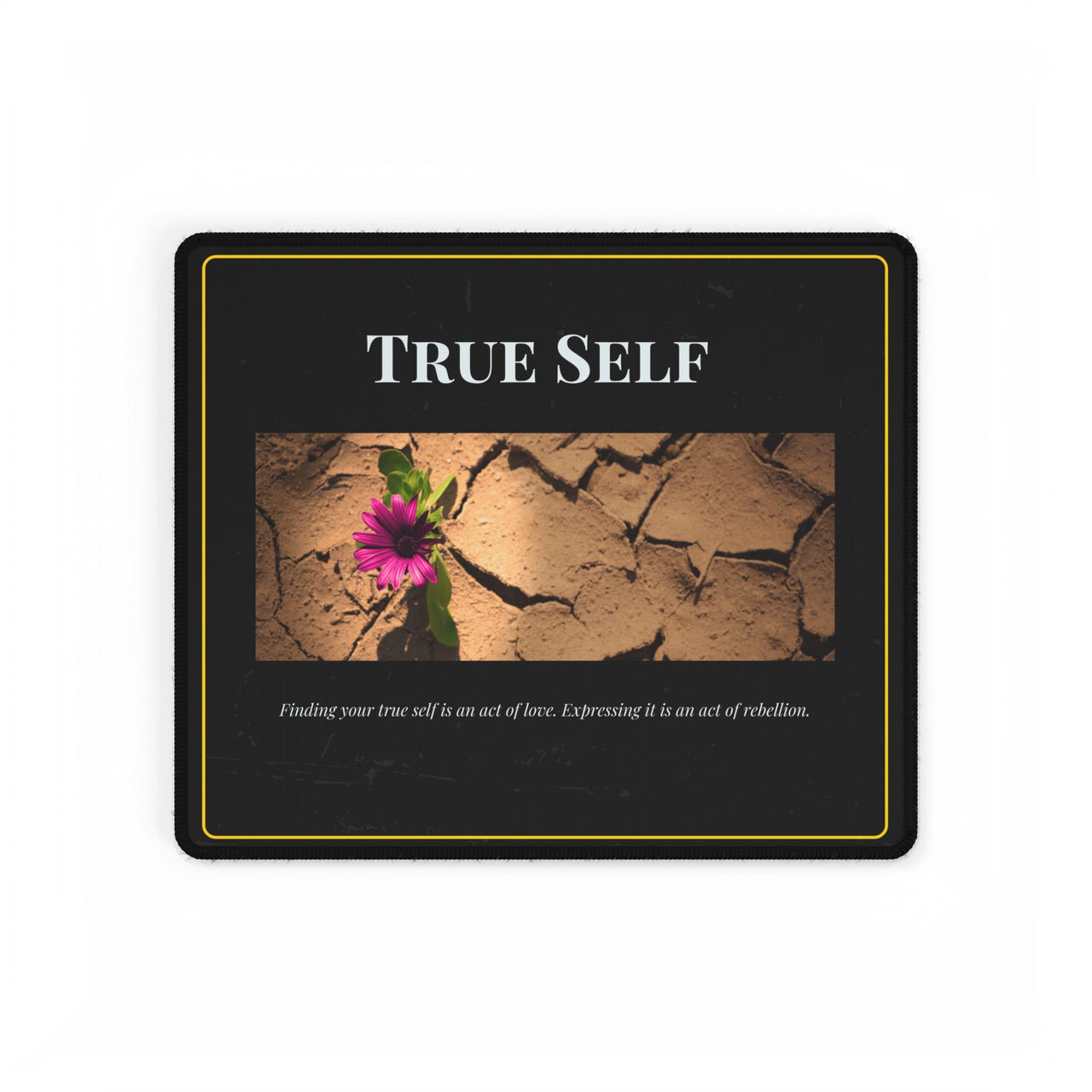 True Self Desk Mat: Nurture Your Authenticity Daily