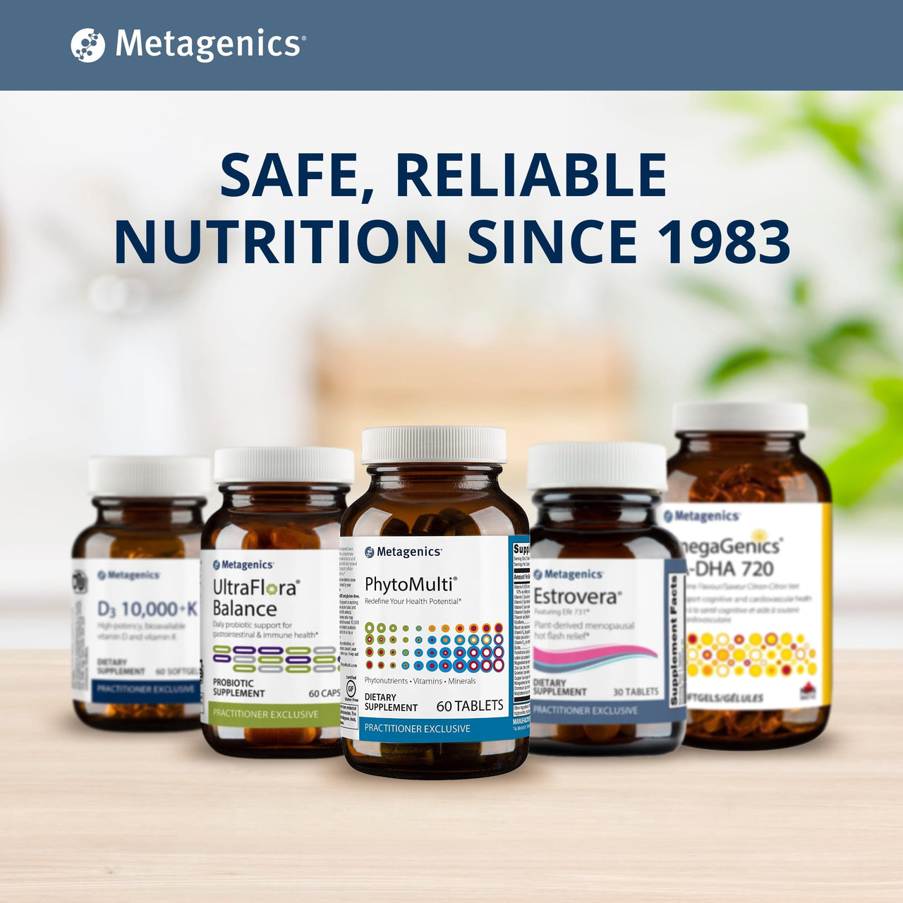 Metagenics PhytoMulti Tablets with Iron - Daily Multivitamins with Phytonutrients - Multivitamin for Men & Women - PhytoMulti Vitamin Supplement - with Iron, Zinc & B6 Vitamins - 60 Tablets